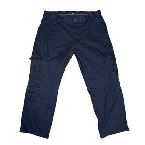 5.11 TACTICAL SERIES Navy Blue Cargo Pants Outdoor Hiking Utility 44x30